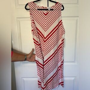 Linen Liz Claiborne trapeze dress